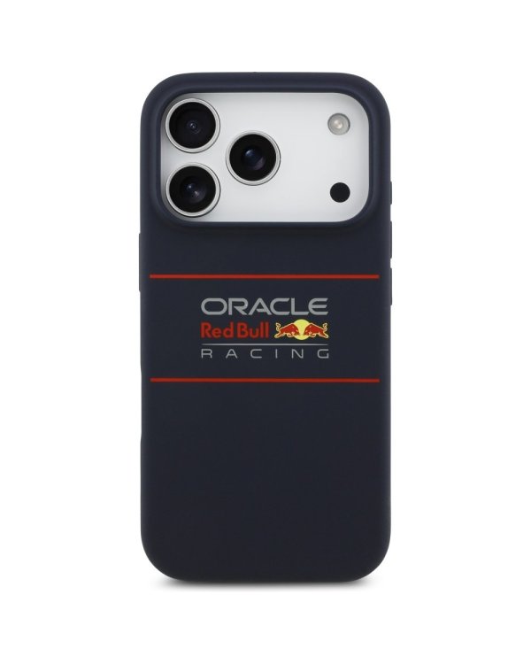 Red Bull Silicone Horizontal Centered Logo MagSafe Case Чехол для Apple iPhone 17 Pro