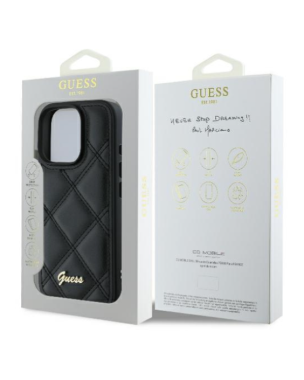 Guess GUHCP16MPSQSQSK Чехол для Apple iPhone 16 Plus