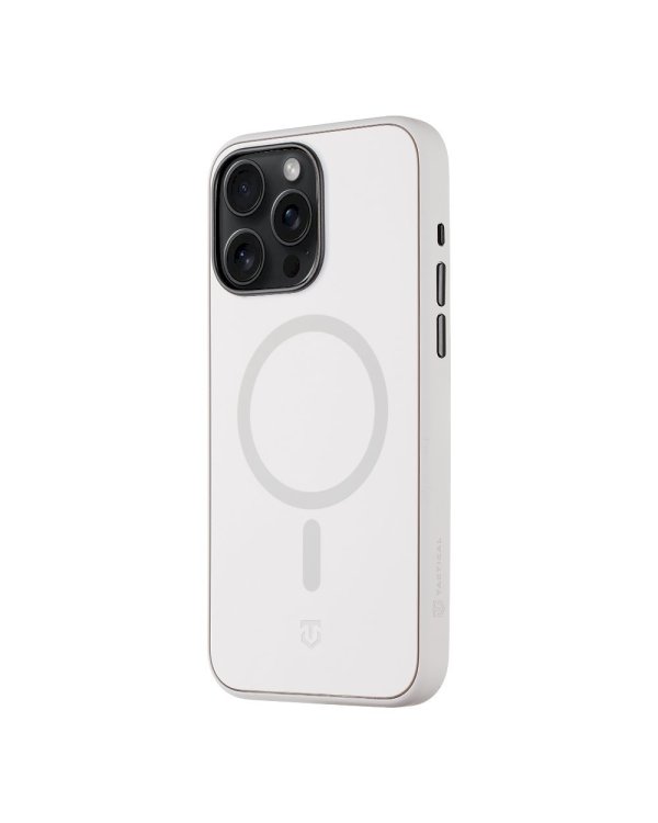 Tactical MagForce SmoothIsFast Cover Защитный чехол для Apple iPhone 15 Pro Max / меловый