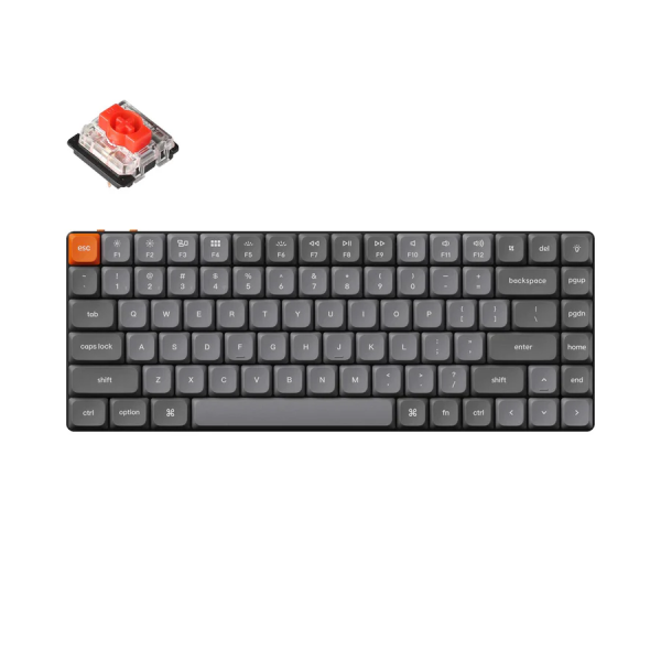 Keychron K3 Max 75% Беспроводная Механическая клавиатура RGB / Red Switch