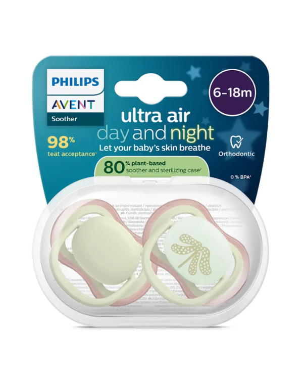 Philips Avent Ultra Air Соска 6M+ / 2 шт.