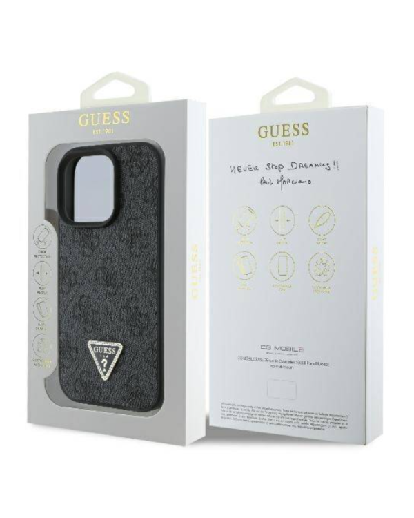 Guess GUHCP16LP4TDPK Чехол для Apple iPhone 16 Pro