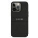 Guess GUHCP13MPSASBBK Saffiano Stripe Back Case Чехол для Apple iPhone 13 Черный