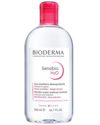 Bioderma Sensibio H2O Мицеллярный раствор для снятия макияжа 500 ml