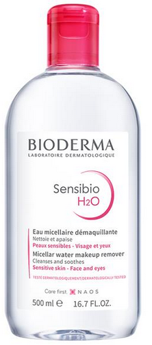 Bioderma Sensibio H2O Мицеллярный раствор для снятия макияжа 500 ml