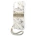 Guess GUHCP13MKMABGR Marble Strap Back Case Чехол для Apple iPhone 13 Серый