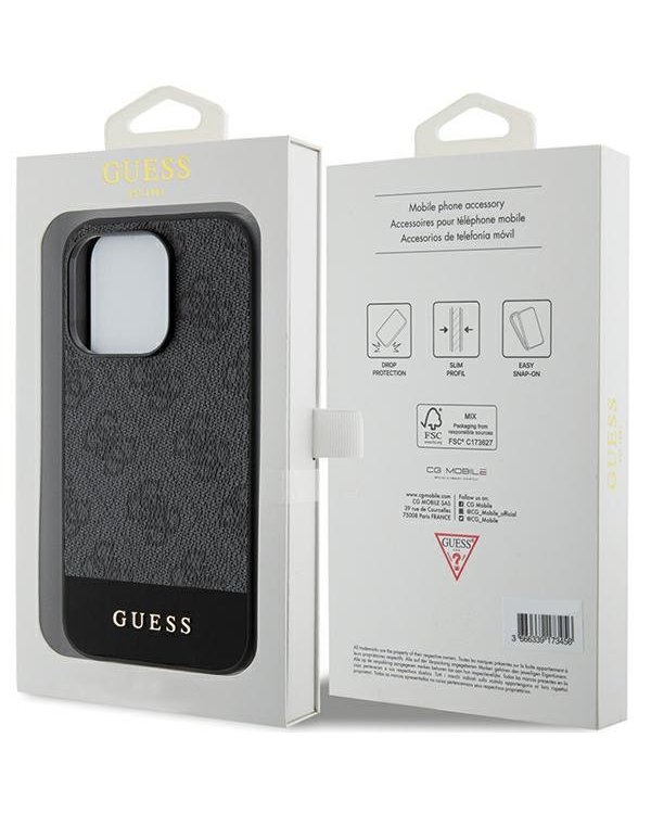 Guess GUHCP15LG4GLGR Чехол для Apple iPhone 15 Pro