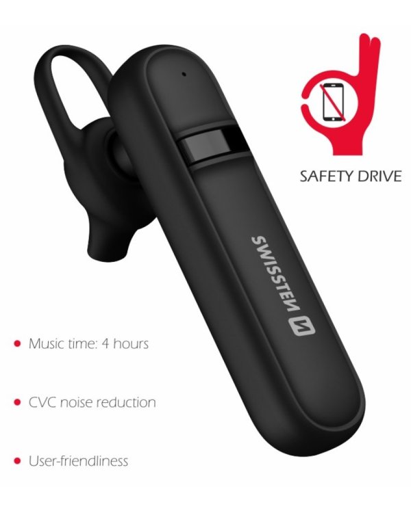 Swissten Caller Bluetooth HandsFree Наушник с Функцией MultiPoint / CVC Noise Reduction
