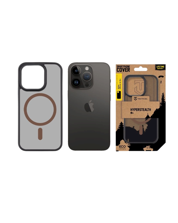 Дополнительное изображение книги «Tactical MagForce Hyperstealth 2.0 Защитный чехол для iPhone 14 Pro / чёрный/Moucha Moose»