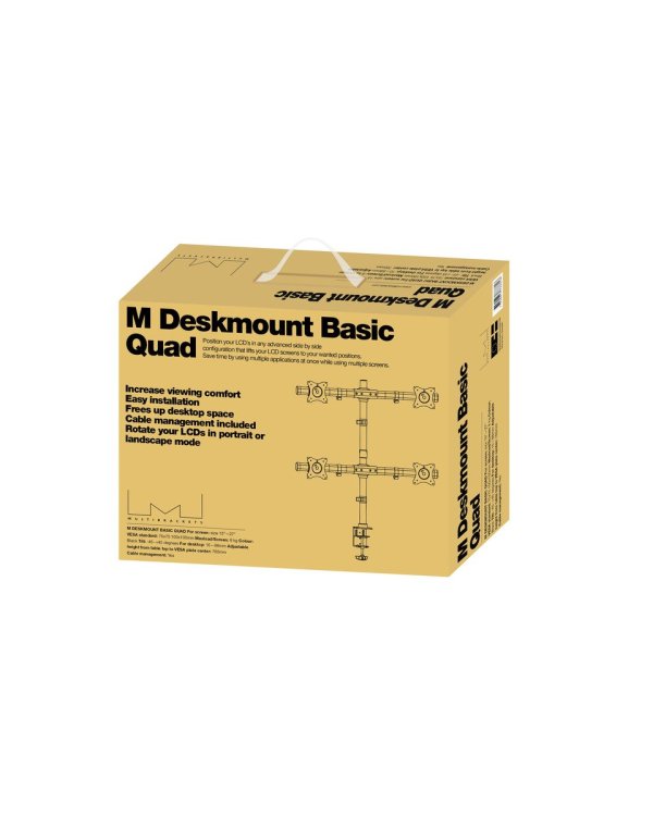 Multibrackets MB-3316 Настольное крепление для 4 LCD мониторов до 27"/ 8kg