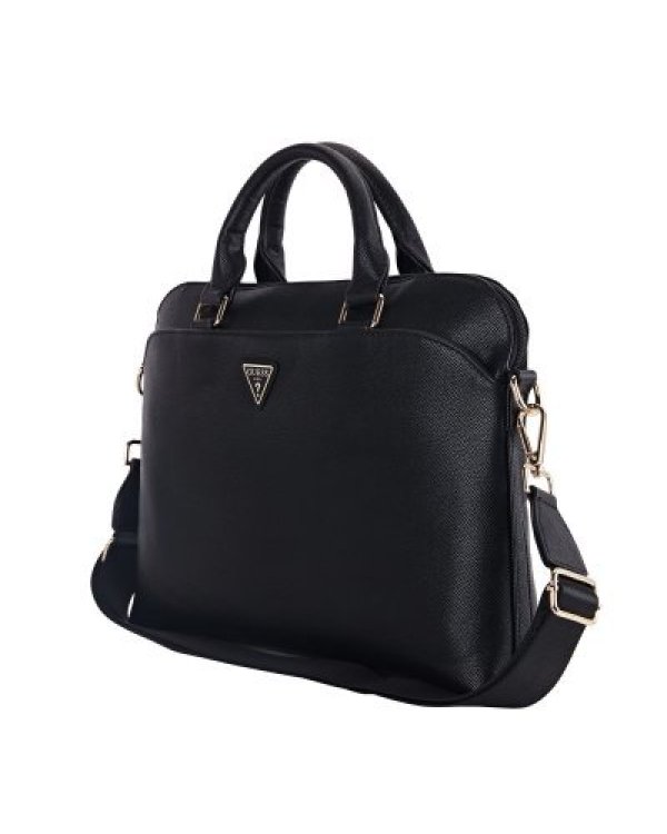 Guess PU Grained Triangle Logo Computer Bag Сумка для ноутбука 15"
