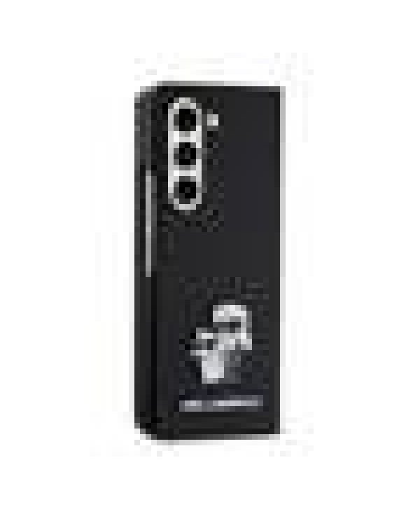 Karl Lagerfeld PU Saffiano Karl and Choupette NFT Защитный чехол для Samsung Galaxy Z Fold5 / чёрный