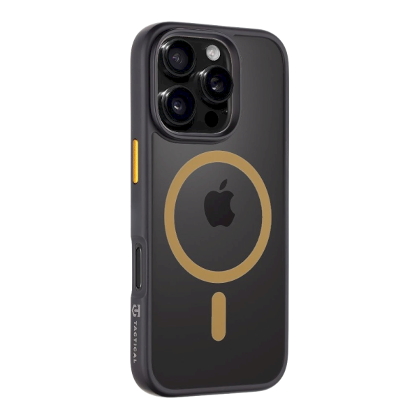 Обложка книги «Tactical MagForce Hyperstealth 2.0 Защитный чехол для iPhone 16 Pro / чёрный/жёлтый»