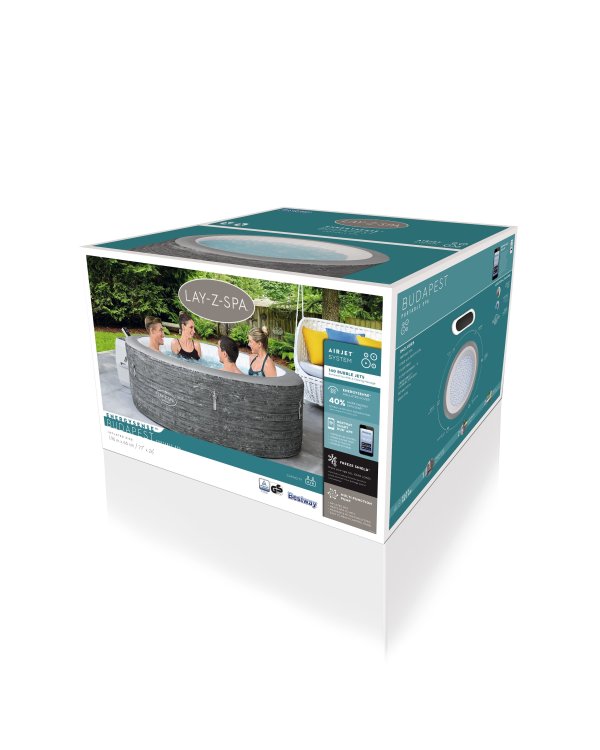 Дополнительное изображение книги «Bestway 60179 Lay-Z-Spa Джакузи 196 x 66 cm»