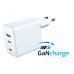 Swissten GaN зарядное устройство 2 x USB-C / USB / 70W