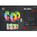 Mars Gaming MF-3DKIT Infinity Mirror ARGB 120mm Комплект кулеров для компьютера с дистанционным управлением
