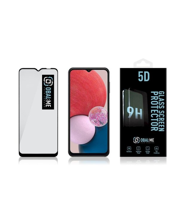 Дополнительное изображение книги «OBAL:ME 5D Glass Screen Protector Защитное стекло для Samsung Galaxy A13 4G / чёрный»