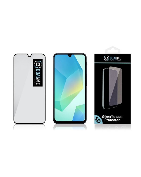 OBAL:ME 5D Glass Screen Protector Защитное стекло для Samsung Galaxy A16 4G/5G / чёрный