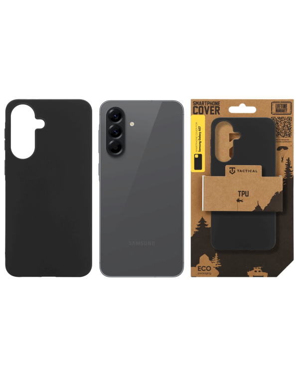Tactical TPU Cover Защитный чехол для Samsung Galaxy A57 / чёрный