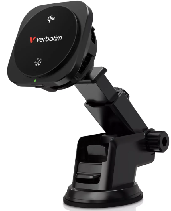 Verbatim 31861V Qi2 Magnetic Автомобильный держатель для смартфона 15W
