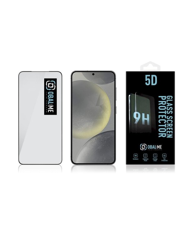 Дополнительное изображение книги «OBAL:ME 5D Glass Screen Protector Защитное стекло для Samsung Galaxy S24/S25 / чёрный»