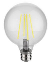 Omega E27 Vintage Filament LED Лампочка / 4W / 440lm / 2800K / белый