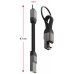 Swissten Magnetic Keychain USB-A - USB-C Кабель 9.7cm