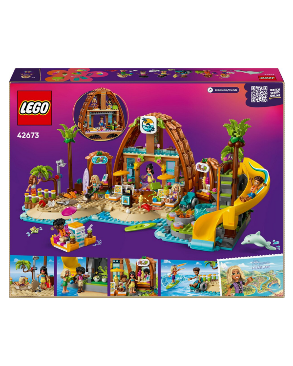 LEGO Friends 42673 Family Vacation Beach Resort Конструктор