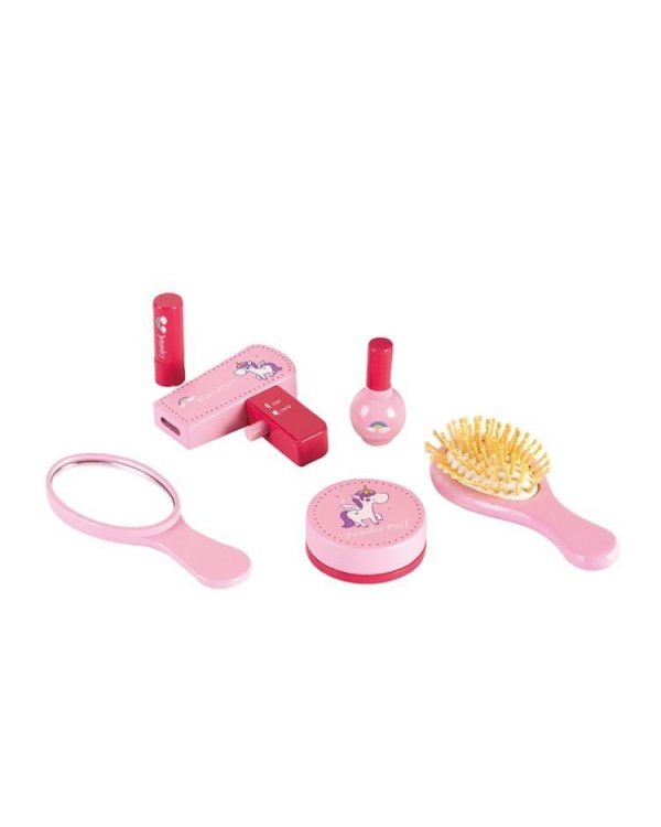 EcoToys Косметический набор с сумкой и 6 аксессуарами
