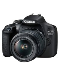 Canon EOS 2000D BK 18-55 IS II EU26 Однообъективный зеркальный фотоаппарат с объективом