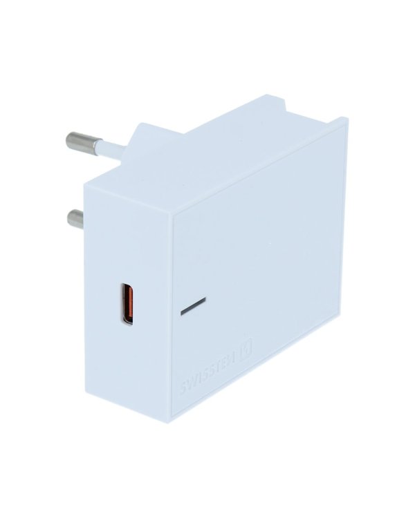 Swissten 25W Samsung Super Fast Charging Travel зарядное устройство с кабелем USB-C - USB-C 1.2 м