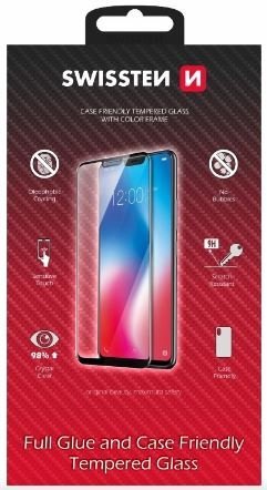 Swissten Full Face Color Frame Tempered Glass Защитное стекло для экрана Xiaomi Redmi Note 15 Pro 5G