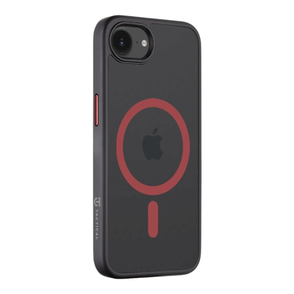 Обложка книги «Tactical MagForce Hyperstealth 2.0 Защитный чехол для iPhone 16e / чёрный/красный»