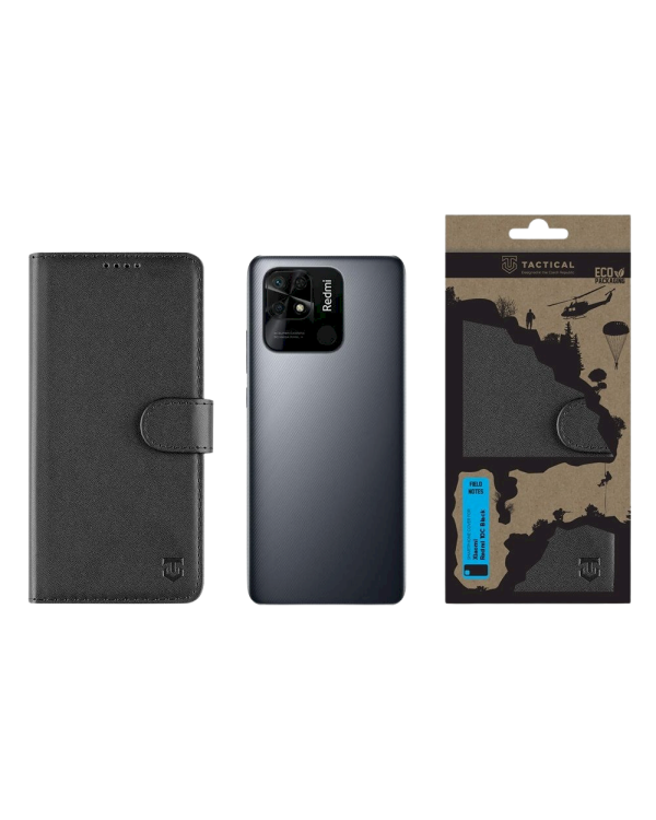 Tactical Field Notes Защитный чехол для Xiaomi Redmi 10C / чёрный