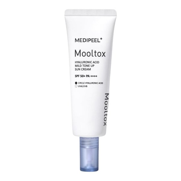 MEDI-PEEL Hyaluronic Acid Aqua Mooltox Mild Tone Up Sun Cream SPF 50+ 50ml Крем для лица