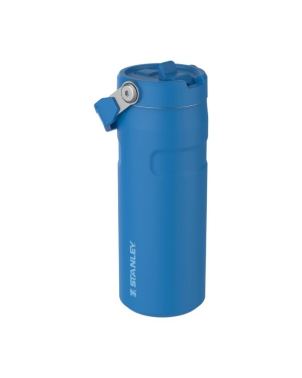 Stanley The IceFlow Bottle Flip Straw 2.0 Термобутылка c Трубочкой 0.47L Blue