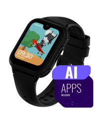 Garett Kids Vibe AI 4G Умные часы черные