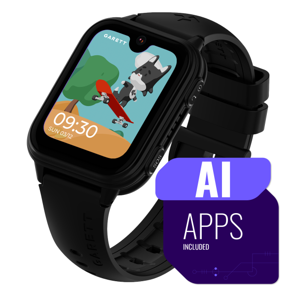 Garett Kids Vibe AI 4G Умные часы черные