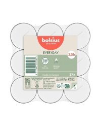 Bolsius Свечи Чайные Белые 27шт
