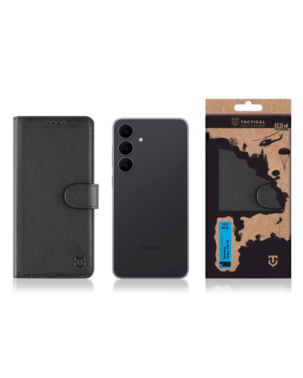 Tactical Field Notes Cover Защитный чехол для Samsung Galaxy S25 FE / чёрный
