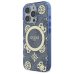 Guess IML Peony On 4G Background MagSafe Защитный Чехол для Apple iPhone 16 Pro Max