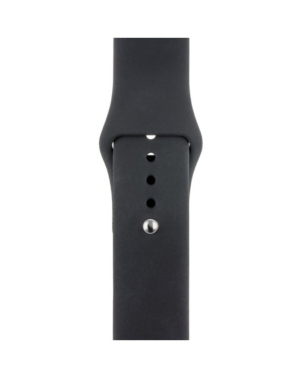 OBAL:ME Silicone Strap Силиконовый ремешок для Apple Watch 42-49mm M-L / чёрный