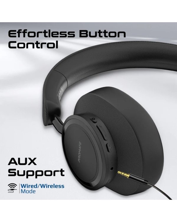 Promate Takt Беспроводные наушники Bluetooth 5.4 / AUX