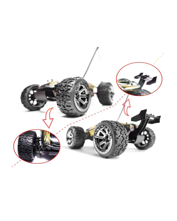 NQD Monster Truck Off-Road Land Buster Автомобиль с радиоуправлением / 25 km/h / 4x4 / 1:12