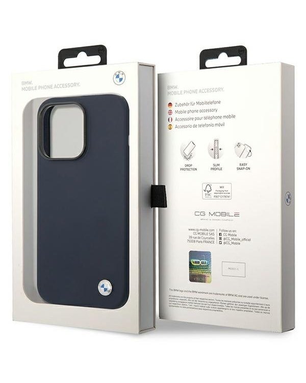 BMW BMHMP14LSILNA Чехол для Apple iPhone 14 Pro