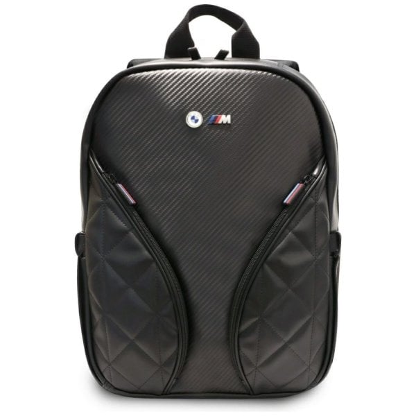 Обложка книги «BMW Carbon Pockets & Metal Logo 16" Рюкзак Black»