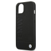 BMW BMHCP13SSLLBK Back Case Кожанный Чехол для телефона Apple iPhone 13 Mini Черный