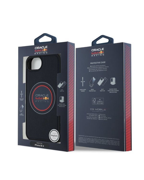 Red Bull PU Leather Red Ring MagSafe Case Чехол для Apple iPhone 16e