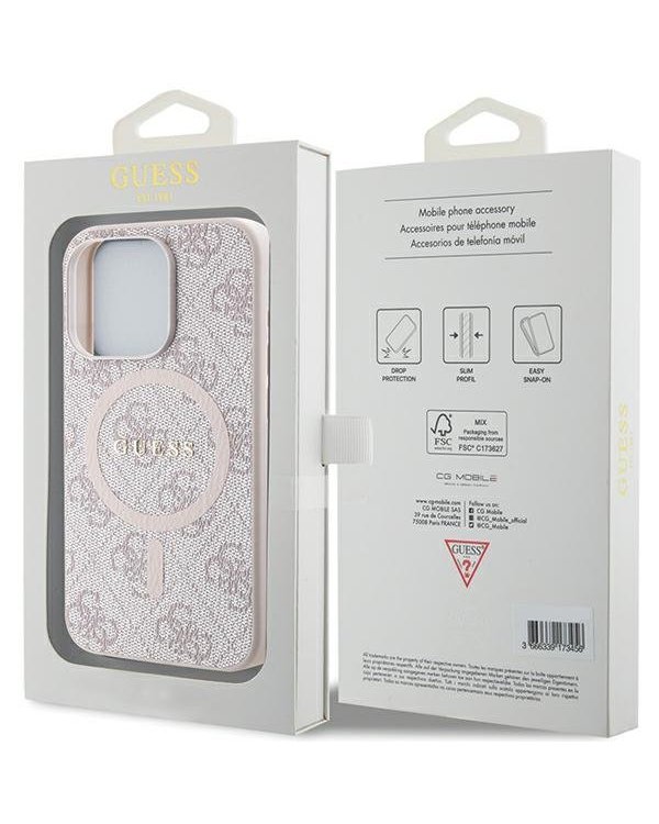 Guess GUHMP15XG4GFRP Чехол для Apple iPhone 15 Pro Max