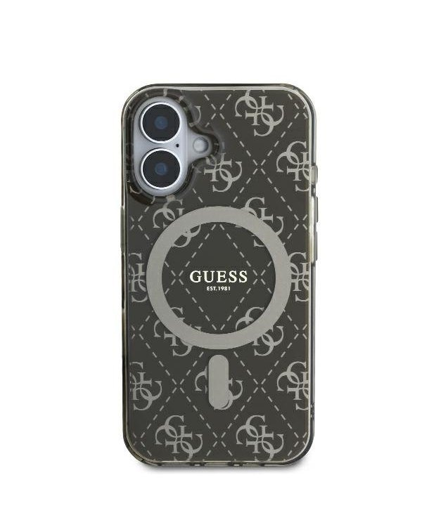 Guess IML 4G Background MagSafe Защитный Чехол для Apple iPhone 16